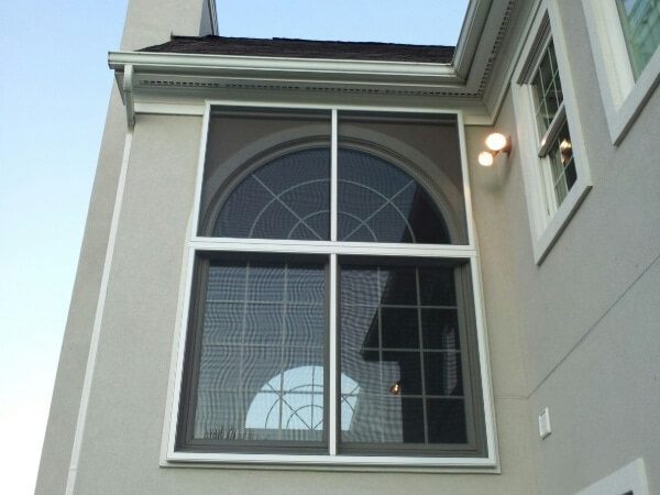 Protective screens, perfect for windows for homes on a golf course